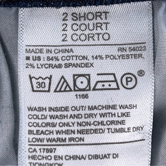 Size 2 Short Curvy Fit Old Navy Dark Blue Denim Jeans Mid Rise  *READ LISTING - Picture 14 of 16